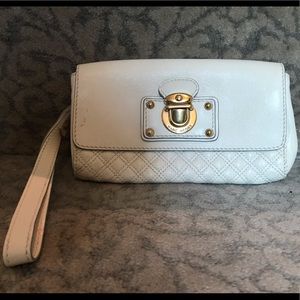Marc Jacobs Collection Quilted Leather Wristlet